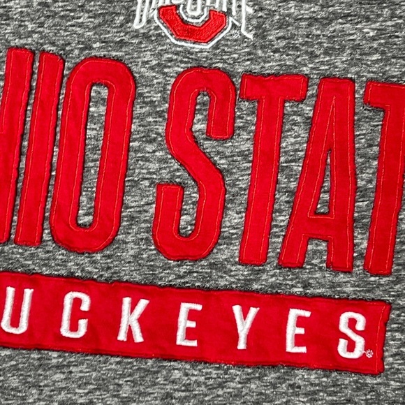Ohio State Buckeyes OSU Champion Gray Crewneck Mens NCAA Sports Tshirt - Picture 6 of 6